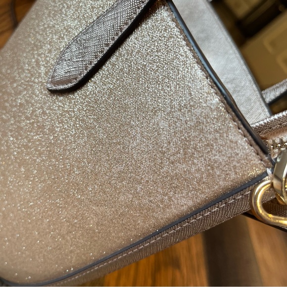 Kate Spade Glitter Gold Satchel Bag - Picture 10 of 16